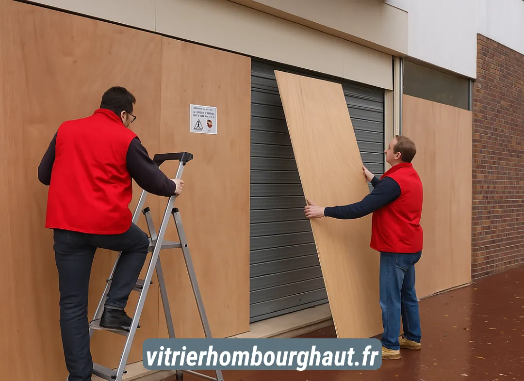 Mise en sécurité fermeture provisoire Hombourg-Haut
