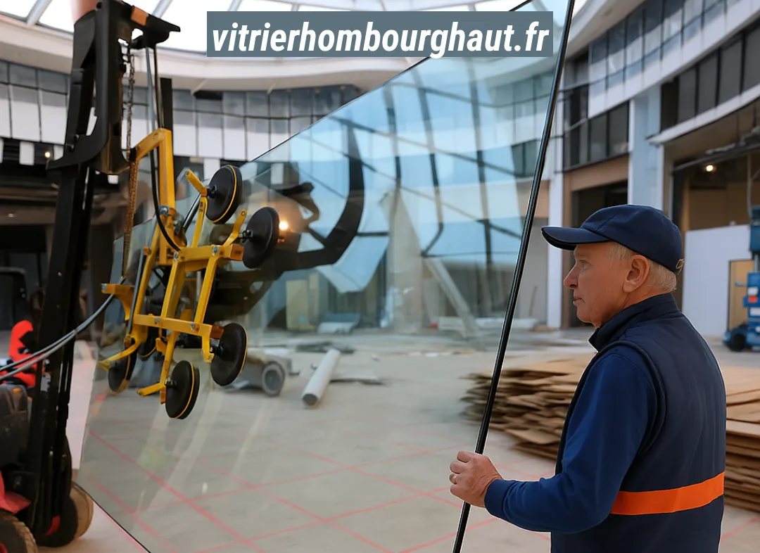 Remplacement de vitrine magasin Hombourg-Haut